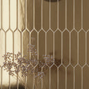 Gold 2x10 Glossy Picket Ceramic Tile (44 pack, 5.38 sq ft/case)
