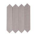 Gray 2x10 Matte Picket Ceramic Tile (44 pack, 5.38 sq ft/case)