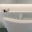 Gray 2x10 Matte Picket Ceramic Tile (44 pack, 5.38 sq ft/case)
