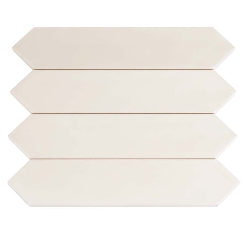 Beige 2x10 Matte Picket Ceramic Tile (44 pack, 5.38 sq ft/case), photo 5 of 9