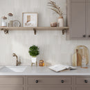 Beige 2x10 Matte Picket Ceramic Tile (44 pack, 5.38 sq ft/case)