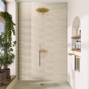 Beige 2x10 Matte Picket Ceramic Tile (44 pack, 5.38 sq ft/case)