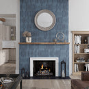 Blue 2x10 Matte Picket Ceramic Tile (44 pack, 5.38 sq ft/case)