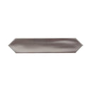 Metallic Silver 2x10 Glossy Picket Ceramic Tile (44 pack, 5.38 sq ft/case) - Sample