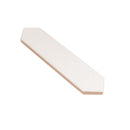 Cotton White 2x10 Matte Picket Ceramic Tile (44 pack, 5.38 sq ft/case) - Sample
