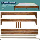 Mervyn Solid Wood Bed Frame by Megsu