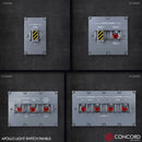 APOLLO LIGHT SWITCH PANEL WALLPLATES