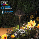 ALP49 4- and 12-Pack 3W 3000K Warm White Integrated LED Low Voltage Cast Aluminum Landscape Pathway Lights Package, Driveway Walkway Light