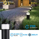 ALPCC08 8-Pack 4.5W 5CCT LED Landscape Pathway Light Package, 12V Low Voltage Modern Path Lights by Kings Outdoor Lighting