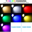 ALSR03 4-Pack RGB LED Landscape Aluminum Spotlights Package, 12W Low Voltage 12V Directional Outdoor Landscape Lighting