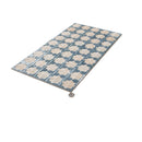 Stone Blue Beige 12x22 Matte Glossy Rectangle with Star Details Porcelain Large Format Tile (7 pack, 13.03 sq ft/case) - Sample
