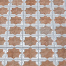Nude Beige White 12x22 Matte Glossy Rectangle with Star Details Porcelain Large Format Tile (7 pack, 13.03 sq ft/case) - Sample