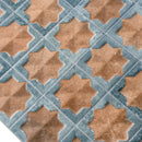 Stone Blue Nude Beige 12x22 Matte Glossy Rectangle with Star Details Porcelain Large Format Tile (7 pack, 13.03 sq ft/case) - Sample