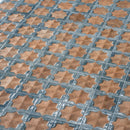 Stone Blue Nude Beige 12x22 Matte Glossy Rectangle with Star Details Porcelain Large Format Tile (7 pack, 13.03 sq ft/case)