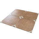 Sephia Brown 18x18 Matte Square Porcelain Large Format Tile (7 pack, 14.75 sq ft/case)