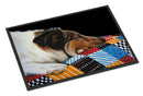 Day Dreamer Collie Doormat Indoor Outdoor 24H X 36W Front Door Mat Rugs for Entryway, Non Slip Washable Low Pile,