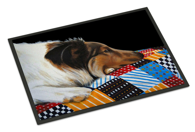 Day Dreamer Collie Indoor or Outdoor Mat 18x27 AMB1037MAT