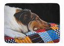 Day Dreamer Collie Memory Foam Kitchen Mat Machine Washable Anti-Fatigue Cushion Comfort Bath or Kitchen Rug