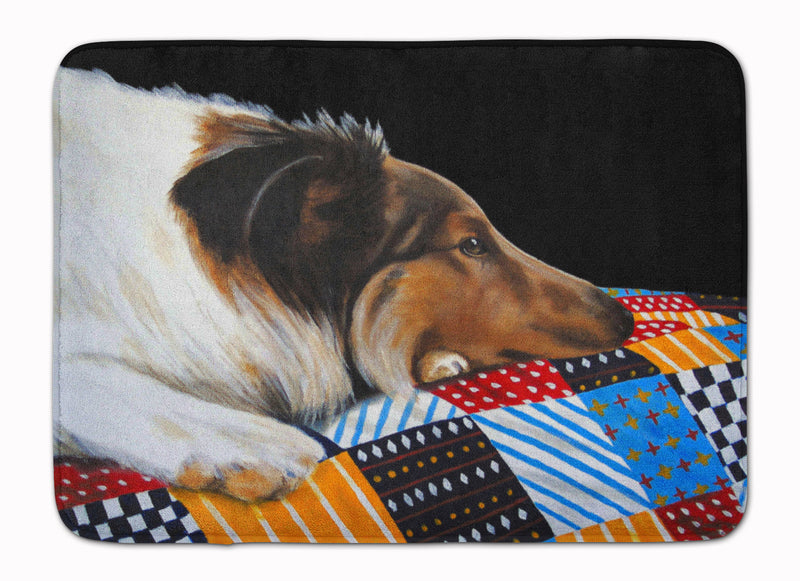 Day Dreamer Collie Machine Washable Memory Foam Mat AMB1037RUG