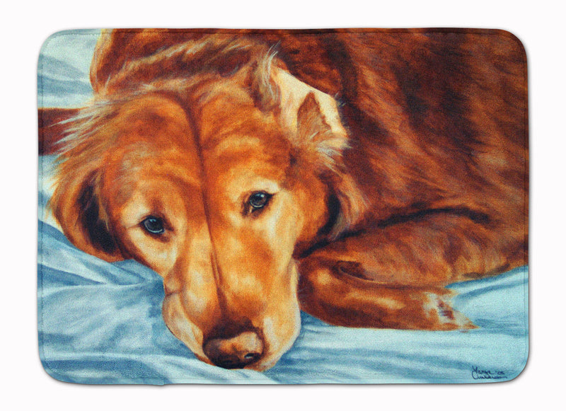 Golden Retriever by Tanya and Craig Amberson Machine Washable Memory Foam Mat