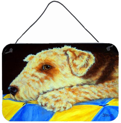 Airedale Terrier Momma's Quilt Wall or Door Hanging Prints AMB1174DS812