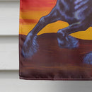 Desert Wind Horse House Flag 28x40 Porch Sleeve Pole Decorative Outside Yard Banner Artwork Wall Hanging, Polyester