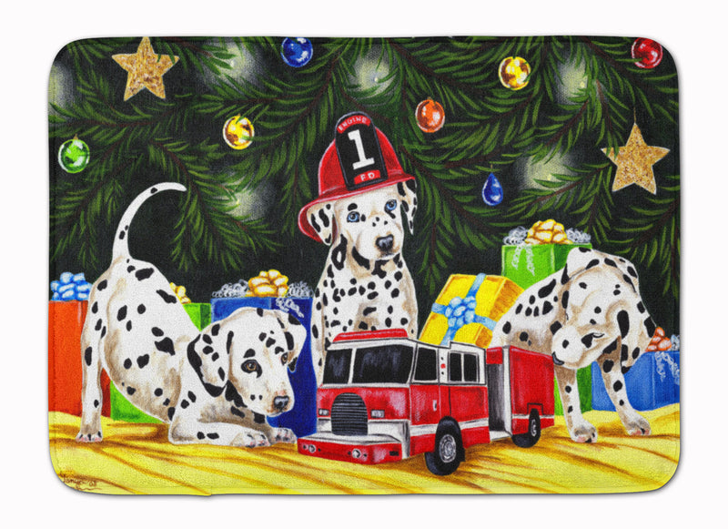 Christmas Favorite Gift Dalmatian Machine Washable Memory Foam Mat AMB1316RUG