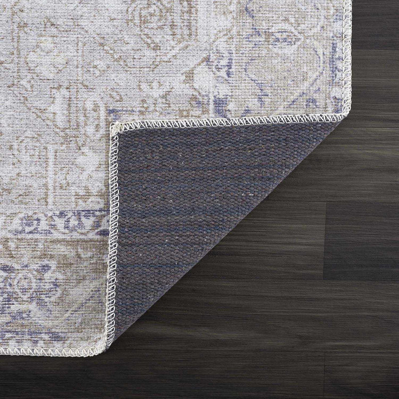 Olive Rosman Flat Pile Washable Rug