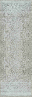 Barny Sage Flat Pile Washable Rug