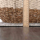 Barny Sage Flat Pile Washable Rug