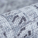Barny Gray Denim Washable Rug