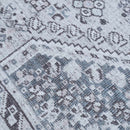 Barny Gray Denim Washable Rug