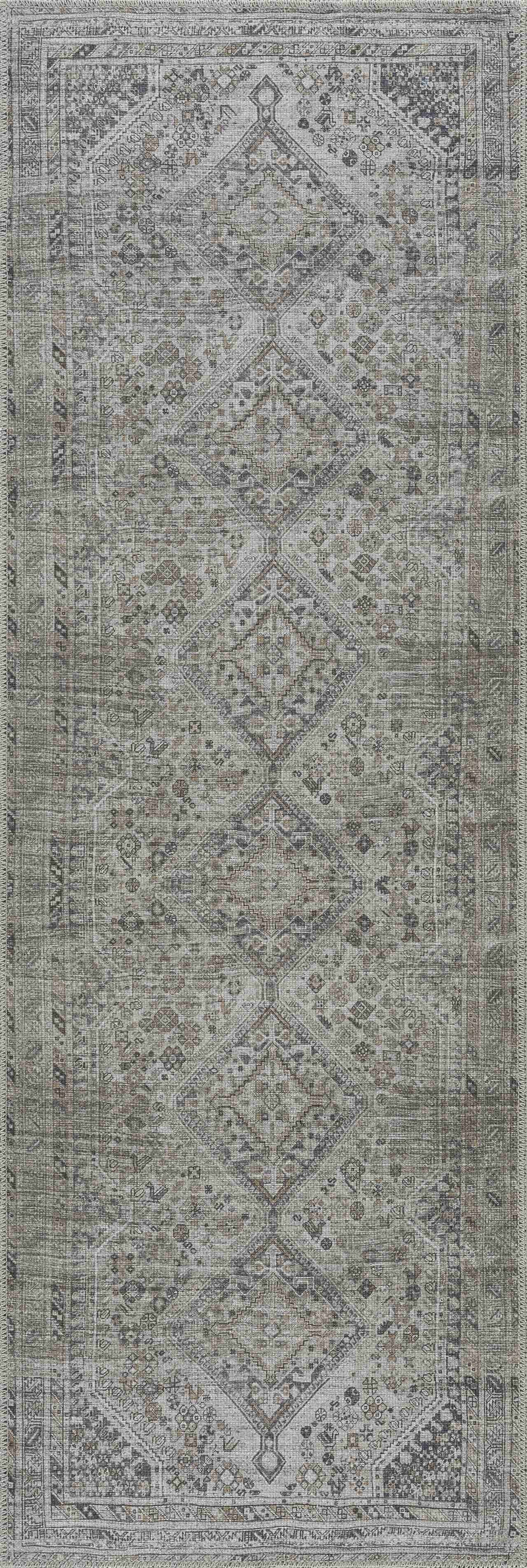 Barny Beige Washable Area Rug