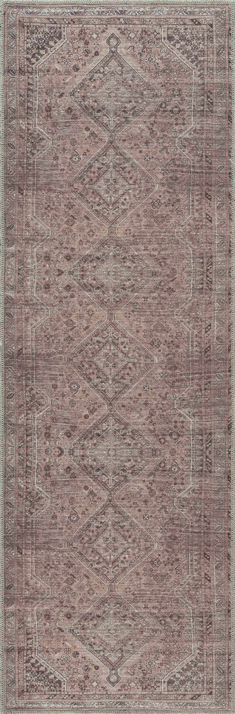 Barny Brown Washable Rug