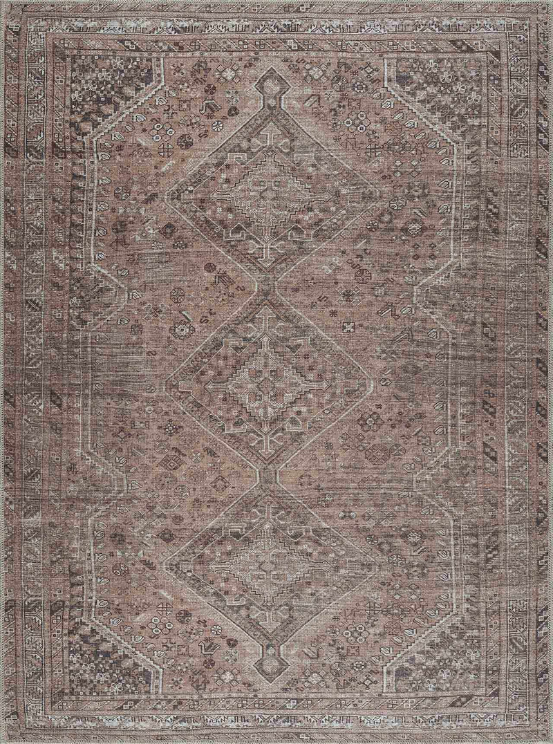 Barny Brown Washable Rug