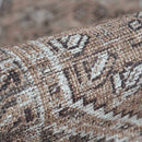 Barny Brown Flat Pile Washable Rug