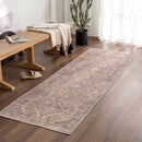 Barny Brown Flat Pile Washable Rug