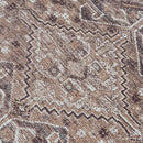 Barny Brown Flat Pile Washable Rug