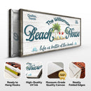 Personalized Beach House Sign III