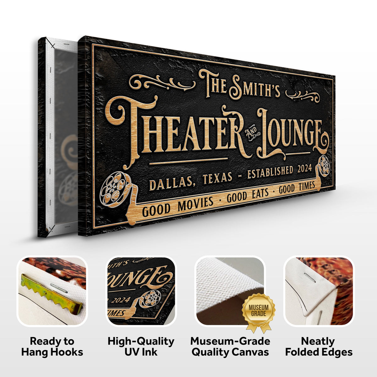 Personalized Theater Sign II, photo 5 of 8