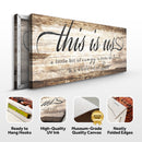 This Is Us Sign