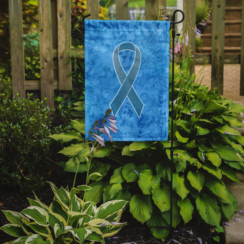 Blue Ribbon for Prostate Cancer Awareness Garden Flag – Inspirational Outdoor Support Decor AN1206GF