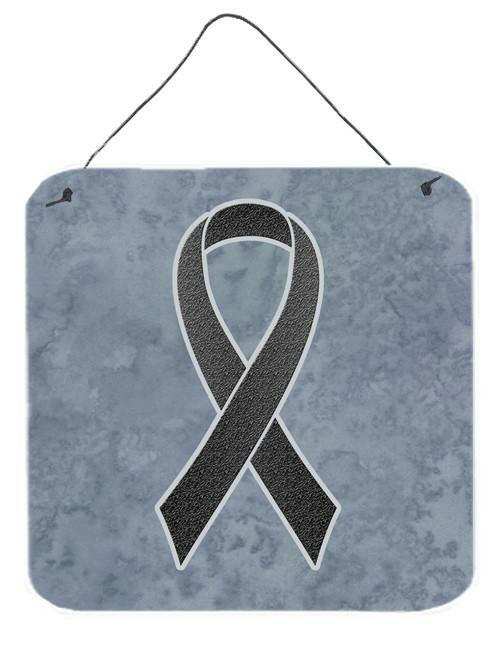 Black Ribbon for Melanoma Cancer Awareness Wall or Door Hanging Prints AN1216DS66