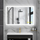 SmartGlow Dimmable LED Frameless Anti-Fog Bathroom Vanity Mirror