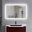 SmartGlow Dimmable LED Frameless Anti-Fog Bathroom Vanity Mirror