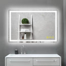 GlareGuard Anti-Fog Bathroom Led Mirror Backlit Illuminated Mirror Touch Switch Dimmable