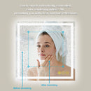 GlareGuard Anti-Fog Bathroom Led Mirror Backlit Illuminated Mirror Touch Switch Dimmable