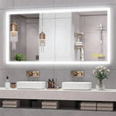 SmartGlow Dimmable LED Frameless Anti-Fog Bathroom Vanity Mirror