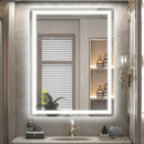 GlareGuard Rectangular Anti-Fog Dimmable Backlit LED Bathroom Vanity Mirror