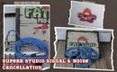 XLR Female to 1/4" Male Jack Microphone Cables (6 Pack) by FAT TOAD| 20ft Professional Pro Audio Mic Blue Cord Patch Lo-Z Connector | 24 Gauge Shielded, Balanced Wire for Impeccable DJ Audio Recording by GeekStands.com